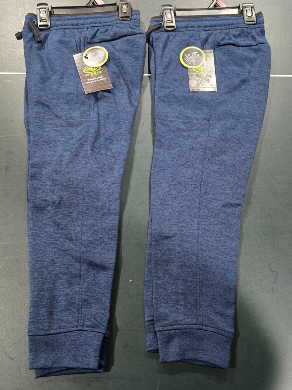 Boys Athletic Works Jogger Track Pants Bundle Size S Blue Activewear